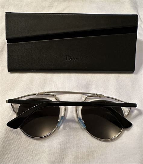 CHRISTIAN DIOR REFLECTED SILVER MIRROR AVIATOR 